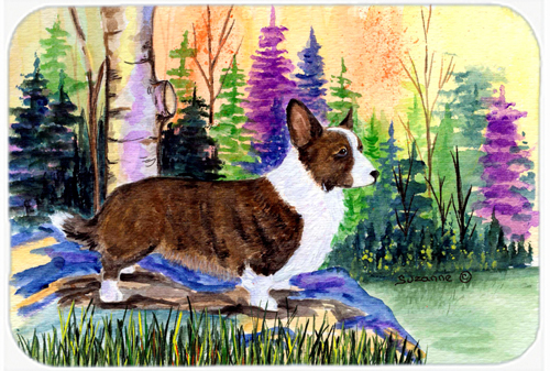 Corgi Glass Cutting Board - Large