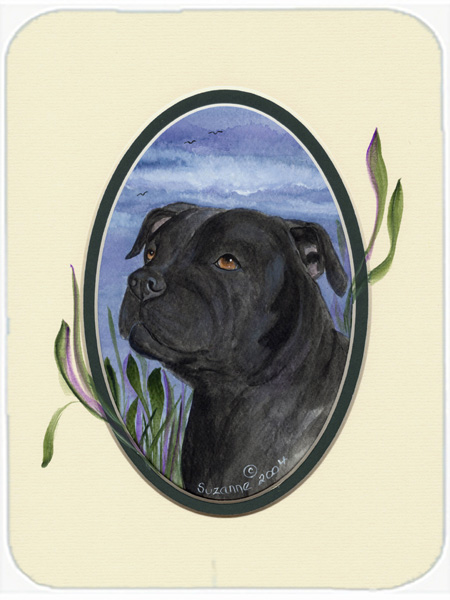 Staffie Glass Cutting Board - Large