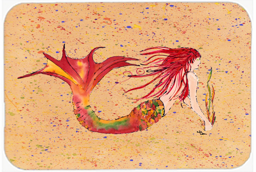 Picture of Carolines Treasures 8339LCB Mermaid Glass Cutting Board - Large