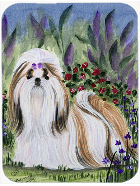 Shih Tzu Glass Cutting Board - Large