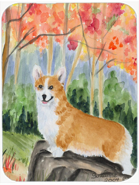Corgi Glass Cutting Board - Large