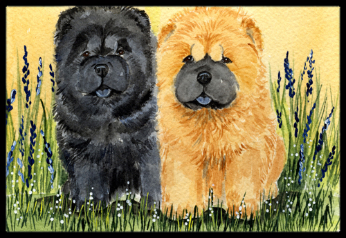 Chow Chow Indoor Or Outdoor Doormat - 36 x 24 in.