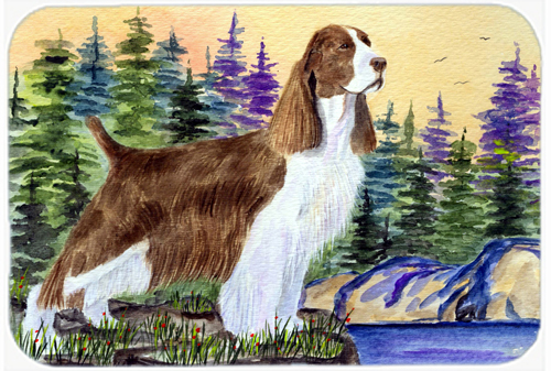 SS8105LCB Springer Spaniel Glass Cutting Board - Large