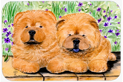 Chow Chow Glass Cutting Board - Large- 15 H x 12 L in.
