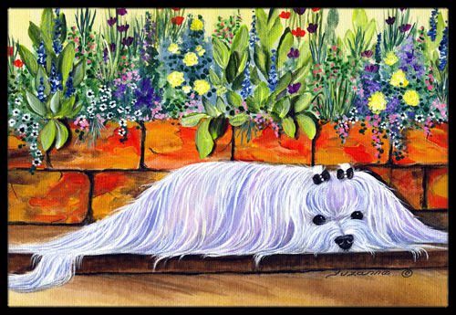 SS8248JMAT Maltese Doormat - 24 x 36 in.