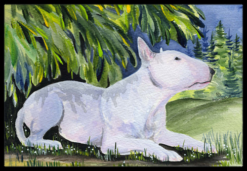 SS8266JMAT Bull Terrier Doormat - 24 x 36 in.
