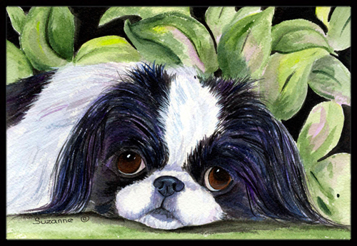Japanese Chin Doormat - 24 x 36 in.