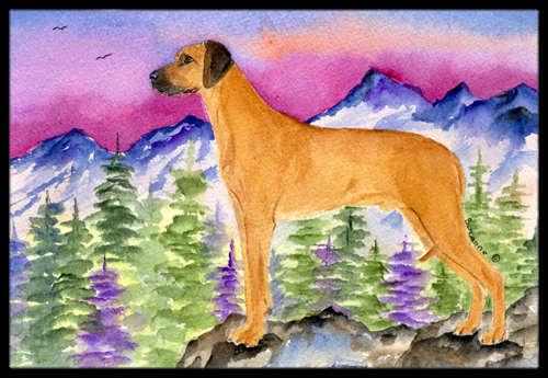 SS8327JMAT Rhodesian Ridgeback Doormat - 24 x 36 in.