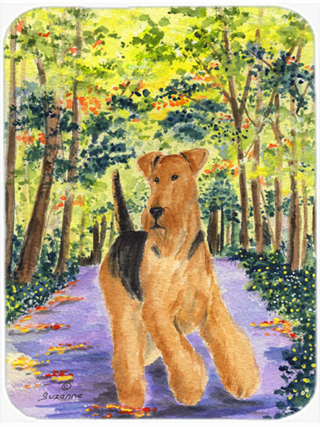 Airedale Glass Cutting Board - Large