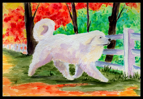 SS8472JMAT Great Pyrenees Doormat - 24 x 36 in.