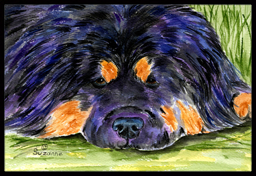 Tibetan Mastiff Doormat - 24 x 36 in.