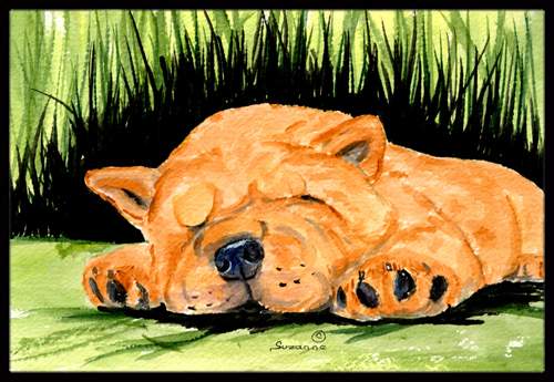 SS8526JMAT Chow Chow Doormat - 24 x 36 in.