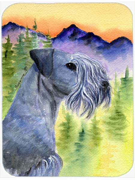 Cesky Terrier Glass Cutting Board - Large