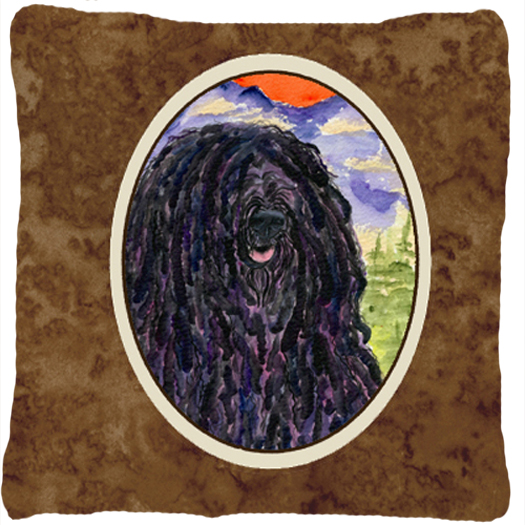 Puli Decorative Fabric Pillow - 14 x 14 in.
