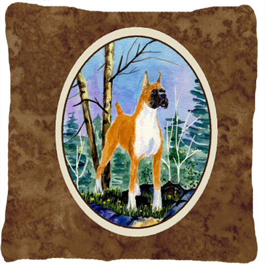 Boxer Decorative Fabric Pillow