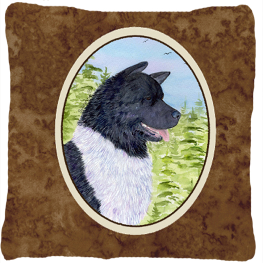 Akita Decorative Fabric Pillow