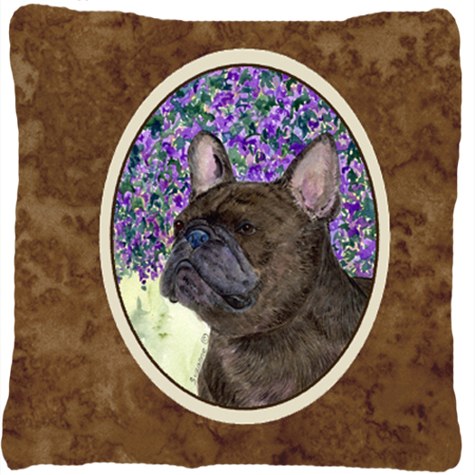 French Bulldog Decorative Fabric Pillow