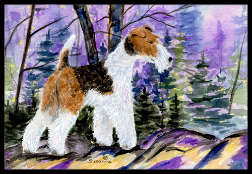 Fox Terrier Indoor Or Outdoor Mat