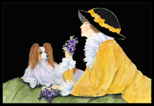 Papillon Indoor Or Outdoor Mat - 24 x 36 in.