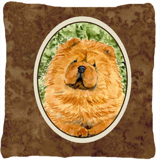 Chow Chow Decorative Fabric Pillow