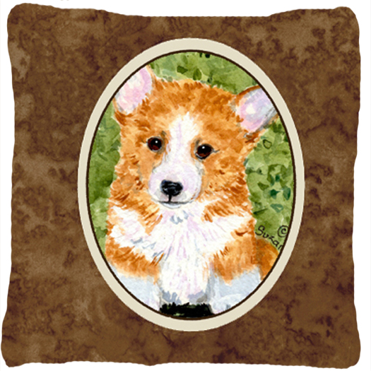 Corgi Decorative Fabric Pillow