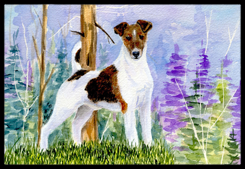 Jack Russell Terrier Indoor Or Outdoor Mat
