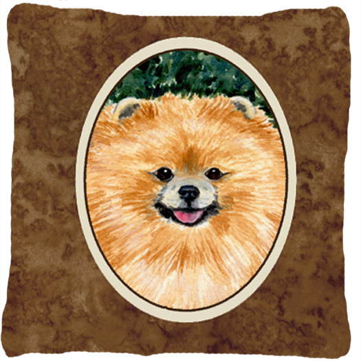 Pomeranian Decorative Fabric Pillow