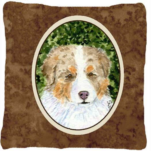 Australian Shepherd Decorative Fabric Pillow