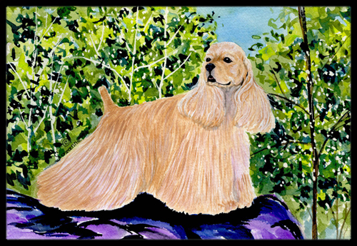 Cocker Spaniel Indoor Or Outdoor Mat