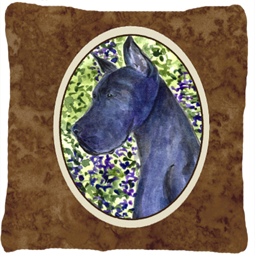 Great Dane Decorative Fabric Pillow
