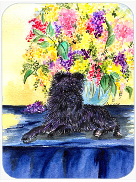 Affenpinscher Glass Cutting Board - Large