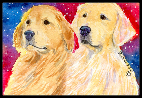 24 x 36 in. Golden Retriever Doormat