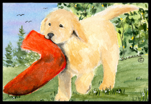 24 x 36 in. Golden Retriever Doormat