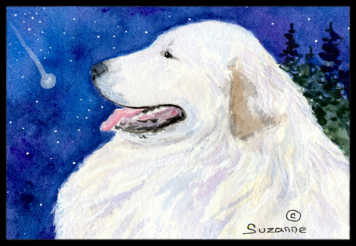 SS8774JMAT 24 x 36 in. Great Pyrenees Doormat