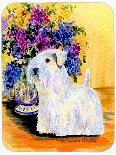 Sealyham Terrier Glass Cutting Board - Large