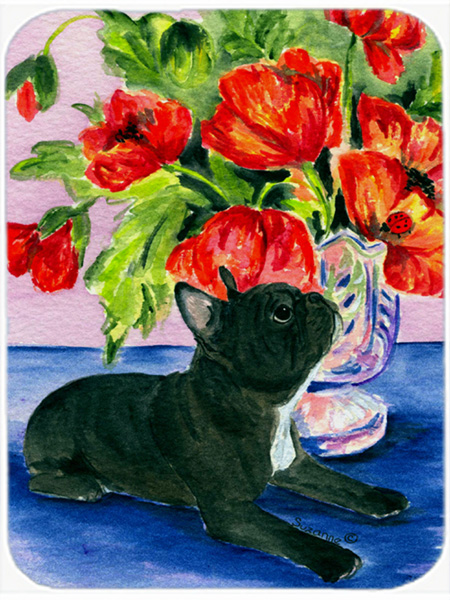 French Bulldog Glass Cutting Board - Large