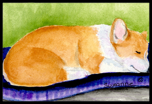 24 x 36 in. Corgi Doormat