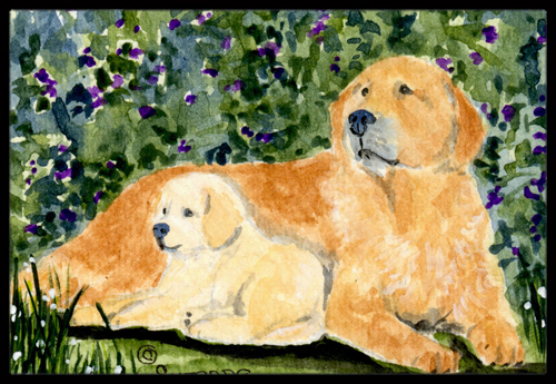 24 x 36 in. Golden Retriever Doormat