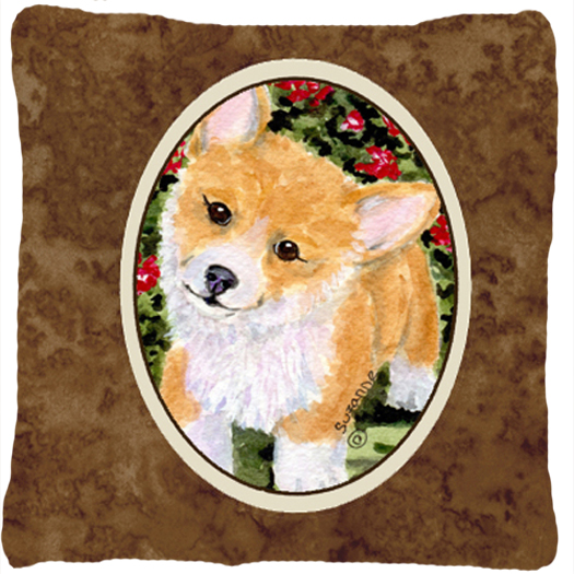 Corgi Decorative Fabric Pillow