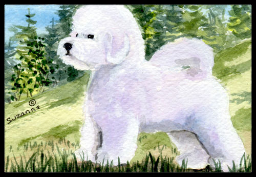 SS8900JMAT 24 x 36 in. Bichon Frise Doormat