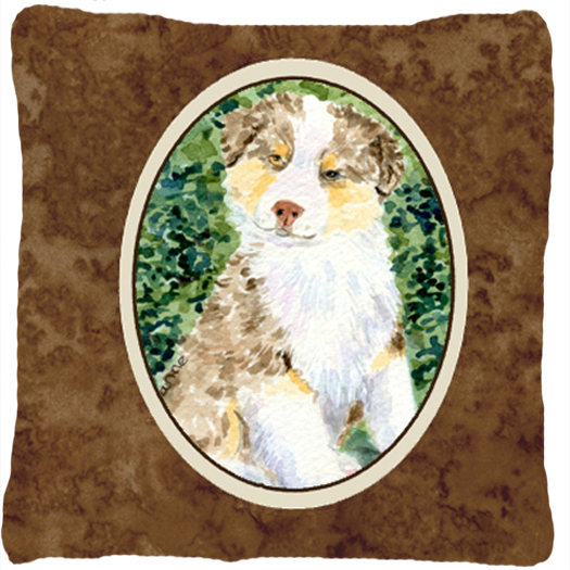 Australian Shepherd Decorative Fabric Pillow