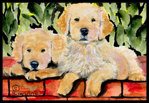 24 x 36 in. Golden Retriever Doormat