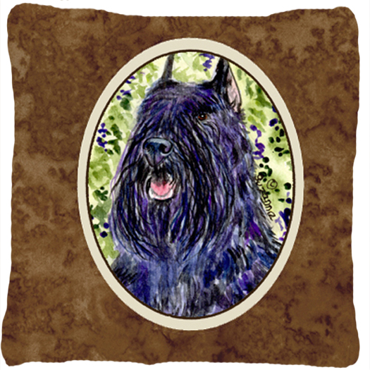 Bouvier Des Flandres Decorative Fabric Pillow
