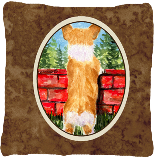 Corgi Decorative Fabric Pillow