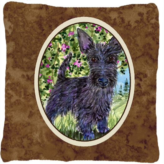 Scottish Terrier Decorative Fabric Pillow