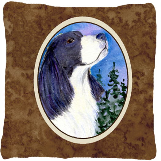 English Springer Spaniel Decorative Fabric Pillow