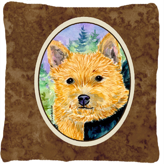 Norwich Terrier Decorative Fabric Pillow
