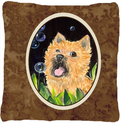 Cairn Terrier Indoor & Outdoor Fabric Decorative Pillow