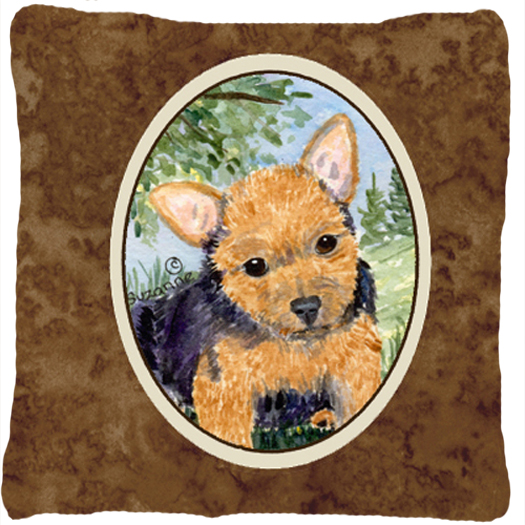 Norwich Terrier Indoor & Outdoor Fabric Decorative Pillow