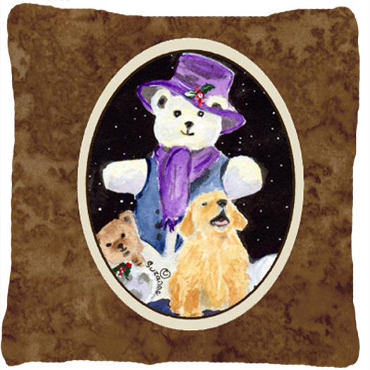 Golden Retriever Indoor & Outdoor Fabric Decorative Pillow